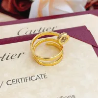 Cheap Cartier Rings In Gold For Women #1413372 Replica Wholesale [$27.00 USD] [ITEM#1413372] on Replica Cartier Rings