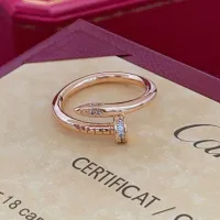 Cheap Cartier Rings In Rose Gold For Women #1413374 Replica Wholesale [$25.00 USD] [ITEM#1413374] on Replica Cartier Rings
