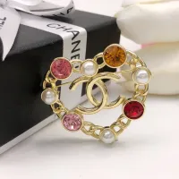 Cheap Chanel Brooches For Women #1413376 Replica Wholesale [$25.00 USD] [ITEM#1413376] on Replica Chanel Brooches