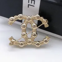 Cheap Chanel Brooches For Women #1413379 Replica Wholesale [$27.00 USD] [ITEM#1413379] on Replica Chanel Brooches