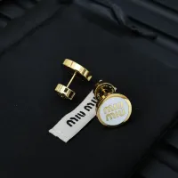 Cheap MIU MIU Earrings For Women #1413466 Replica Wholesale [$27.00 USD] [ITEM#1413466] on Replica MIU MIU Earrings