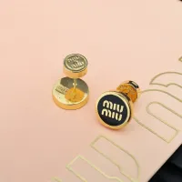 Cheap MIU MIU Earrings For Women #1413468 Replica Wholesale [$27.00 USD] [ITEM#1413468] on Replica MIU MIU Earrings