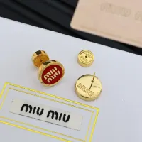 Cheap MIU MIU Earrings For Women #1413469 Replica Wholesale [$27.00 USD] [ITEM#1413469] on Replica MIU MIU Earrings