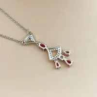 Cheap Bvlgari Necklaces For Women #1413470 Replica Wholesale [$32.00 USD] [ITEM#1413470] on Replica Bvlgari Necklaces