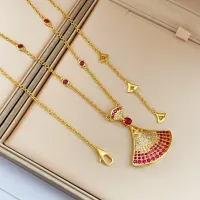 Cheap Bvlgari Necklaces For Women #1413476 Replica Wholesale [$36.00 USD] [ITEM#1413476] on Replica Bvlgari Necklaces