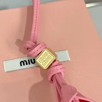 Cheap MIU MIU Key Holder And Bag Buckle #1413495 Replica Wholesale [$36.00 USD] [ITEM#1413495] on Replica MIU MIU Key Holder And Bag Buckle