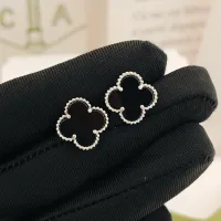 Cheap Van Cleef &amp; Arpels Earrings For Women #1413532 Replica Wholesale [$25.00 USD] [ITEM#1413532] on Replica Van Cleef &amp; Arpels Earrings