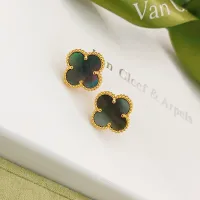 Cheap Van Cleef &amp; Arpels Earrings For Women #1413537 Replica Wholesale [$25.00 USD] [ITEM#1413537] on Replica Van Cleef &amp; Arpels Earrings
