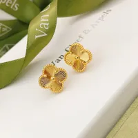 Cheap Van Cleef &amp; Arpels Earrings For Women #1413542 Replica Wholesale [$25.00 USD] [ITEM#1413542] on Replica Van Cleef &amp; Arpels Earrings