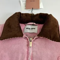 Cheap MIU MIU Jackets Long Sleeved For Women #1413577 Replica Wholesale [$132.00 USD] [ITEM#1413577] on Replica MIU MIU Jackets
