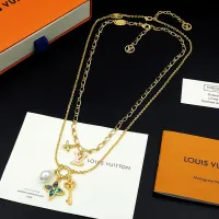 Cheap Louis Vuitton Necklaces For Women #1413578 Replica Wholesale [$34.00 USD] [ITEM#1413578] on Replica Louis Vuitton Necklaces