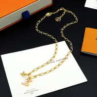 Cheap Louis Vuitton Necklaces For Women #1413578 Replica Wholesale [$34.00 USD] [ITEM#1413578] on Replica Louis Vuitton Necklaces