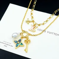 Cheap Louis Vuitton Necklaces For Women #1413578 Replica Wholesale [$34.00 USD] [ITEM#1413578] on Replica Louis Vuitton Necklaces