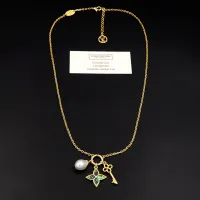 Cheap Louis Vuitton Necklaces For Women #1413578 Replica Wholesale [$34.00 USD] [ITEM#1413578] on Replica Louis Vuitton Necklaces