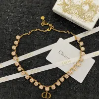 Cheap Christian Dior Necklaces For Women #1413609 Replica Wholesale [$45.00 USD] [ITEM#1413609] on Replica Christian Dior Necklaces
