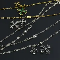 Cheap Chrome Hearts Necklaces #1413823 Replica Wholesale [$48.00 USD] [ITEM#1413823] on Replica Chrome Hearts Necklaces