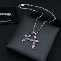 Cheap Chrome Hearts Necklaces #1413829 Replica Wholesale [$52.00 USD] [ITEM#1413829] on Replica Chrome Hearts Necklaces