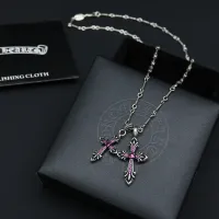 Cheap Chrome Hearts Necklaces #1413830 Replica Wholesale [$52.00 USD] [ITEM#1413830] on Replica Chrome Hearts Necklaces