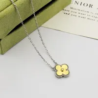 Cheap Van Cleef &amp; Arpels Necklaces For Women #1413848 Replica Wholesale [$25.00 USD] [ITEM#1413848] on Replica Van Cleef &amp; Arpels Necklaces