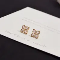 Cheap Van Cleef &amp; Arpels Earrings For Women #1413958 Replica Wholesale [$36.00 USD] [ITEM#1413958] on Replica Van Cleef &amp; Arpels Earrings
