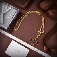 Cheap Christian Dior Necklaces #1413995 Replica Wholesale [$27.00 USD] [ITEM#1413995] on Replica Christian Dior Necklaces