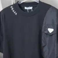 Cheap Prada T-Shirts Short Sleeved For Unisex #1414003 Replica Wholesale [$38.00 USD] [ITEM#1414003] on Replica Prada T-Shirts