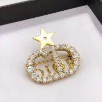 Cheap Christian Dior Brooches For Women #1414007 Replica Wholesale [$25.00 USD] [ITEM#1414007] on Replica Christian Dior Brooches