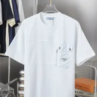 Cheap Prada T-Shirts Short Sleeved For Unisex #1414008 Replica Wholesale [$38.00 USD] [ITEM#1414008] on Replica Prada T-Shirts