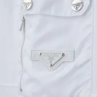 Cheap Prada T-Shirts Short Sleeved For Unisex #1414008 Replica Wholesale [$38.00 USD] [ITEM#1414008] on Replica Prada T-Shirts