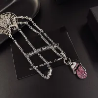 Cheap Chrome Hearts Necklaces #1414032 Replica Wholesale [$52.00 USD] [ITEM#1414032] on Replica Chrome Hearts Necklaces