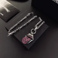 Cheap Chrome Hearts Necklaces #1414032 Replica Wholesale [$52.00 USD] [ITEM#1414032] on Replica Chrome Hearts Necklaces