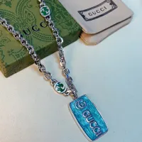 Cheap Gucci Necklaces #1414043 Replica Wholesale [$52.00 USD] [ITEM#1414043] on Replica Gucci Necklaces