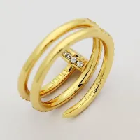 Cheap Cartier Rings In Gold #1414171 Replica Wholesale [$25.00 USD] [ITEM#1414171] on Replica Cartier Rings
