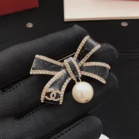 Cheap Chanel Brooches For Women #1414180 Replica Wholesale [$27.00 USD] [ITEM#1414180] on Replica Chanel Brooches