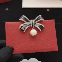 Cheap Chanel Brooches For Women #1414180 Replica Wholesale [$27.00 USD] [ITEM#1414180] on Replica Chanel Brooches