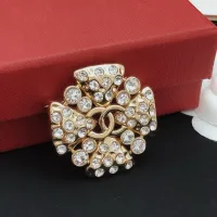 Cheap Chanel Brooches For Women #1414182 Replica Wholesale [$27.00 USD] [ITEM#1414182] on Replica Chanel Brooches