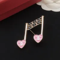 Cheap Chanel Brooches For Women #1414192 Replica Wholesale [$25.00 USD] [ITEM#1414192] on Replica Chanel Brooches