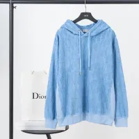 Cheap Christian Dior Hoodies Long Sleeved For Unisex #1414195 Replica Wholesale [$60.00 USD] [ITEM#1414195] on Replica Christian Dior Hoodies