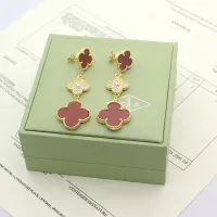 Cheap Van Cleef &amp; Arpels Earrings For Women #1414246 Replica Wholesale [$38.00 USD] [ITEM#1414246] on Replica Van Cleef &amp; Arpels Earrings