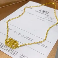 Cheap Balenciaga Necklaces #1414256 Replica Wholesale [$42.00 USD] [ITEM#1414256] on Replica Balenciaga Necklaces