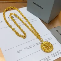Cheap Balenciaga Necklaces #1414259 Replica Wholesale [$52.00 USD] [ITEM#1414259] on Replica Balenciaga Necklaces
