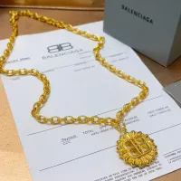 Cheap Balenciaga Necklaces #1414259 Replica Wholesale [$52.00 USD] [ITEM#1414259] on Replica Balenciaga Necklaces
