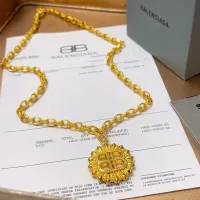 Cheap Balenciaga Necklaces #1414259 Replica Wholesale [$52.00 USD] [ITEM#1414259] on Replica Balenciaga Necklaces
