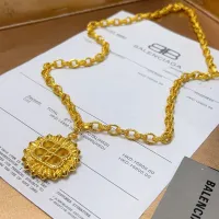 Cheap Balenciaga Necklaces #1414259 Replica Wholesale [$52.00 USD] [ITEM#1414259] on Replica Balenciaga Necklaces