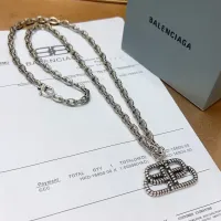 Cheap Balenciaga Necklaces #1414262 Replica Wholesale [$56.00 USD] [ITEM#1414262] on Replica Balenciaga Necklaces