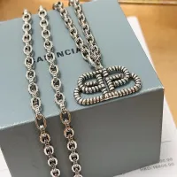 Cheap Balenciaga Necklaces #1414262 Replica Wholesale [$56.00 USD] [ITEM#1414262] on Replica Balenciaga Necklaces