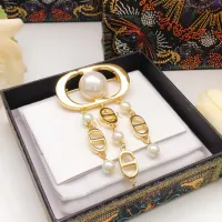 Cheap Christian Dior Brooches For Women #1414280 Replica Wholesale [$29.00 USD] [ITEM#1414280] on Replica Christian Dior Brooches