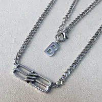 Cheap Balenciaga Necklaces #1414298 Replica Wholesale [$38.00 USD] [ITEM#1414298] on Replica Balenciaga Necklaces