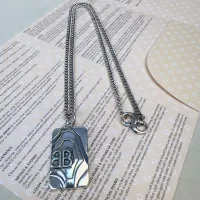 Cheap Balenciaga Necklaces #1414299 Replica Wholesale [$42.00 USD] [ITEM#1414299] on Replica Balenciaga Necklaces