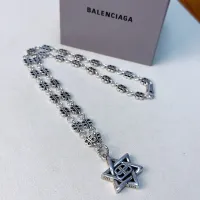Cheap Balenciaga Necklaces #1414301 Replica Wholesale [$45.00 USD] [ITEM#1414301] on Replica Balenciaga Necklaces
